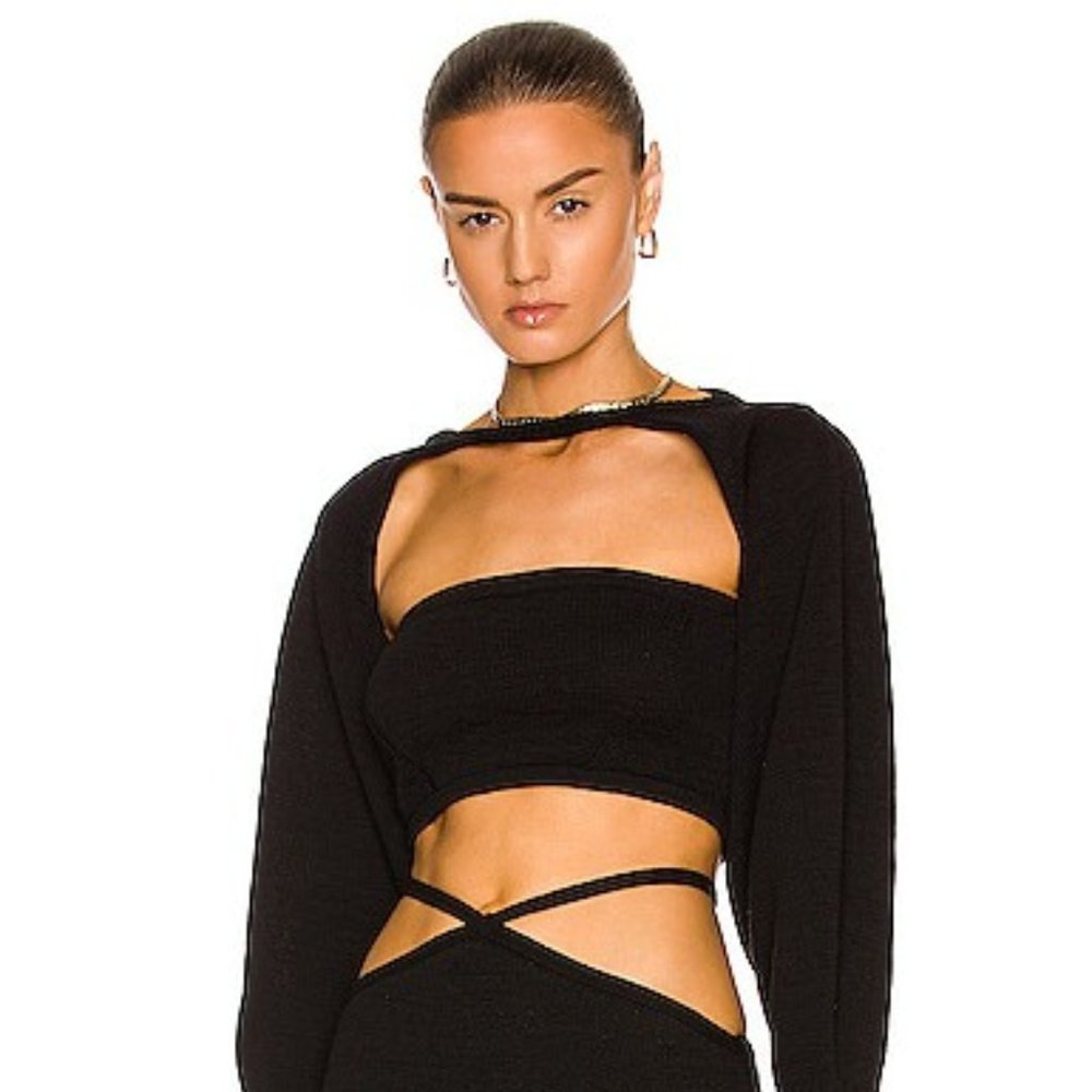 SOLD ---- NWT Cult Gaia Sally Set Top in Black